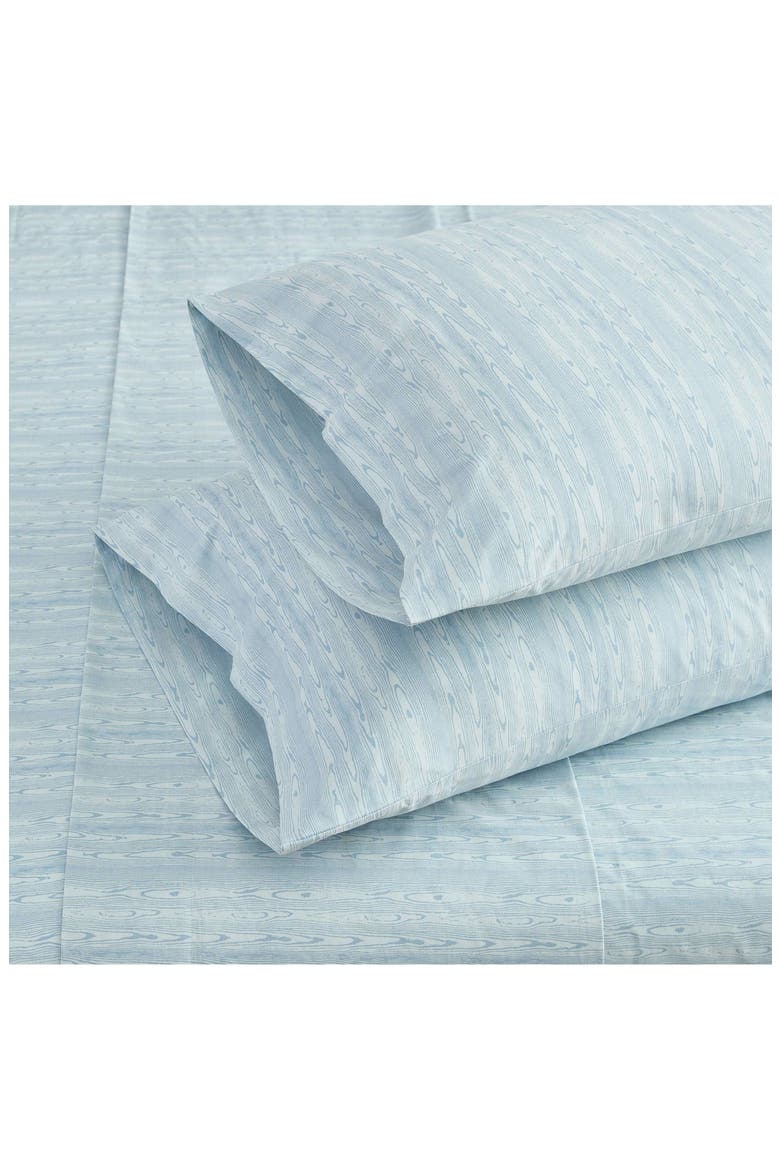 Darcy Cotton Sheet Set, Alternate, color, FROSTY BLUE/ HYDRANGEA BLUE