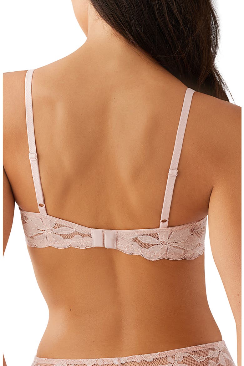 Feeling Famous Underwire Balconette Bra, Alternate, color, ROSE SMOKE/ WHITE