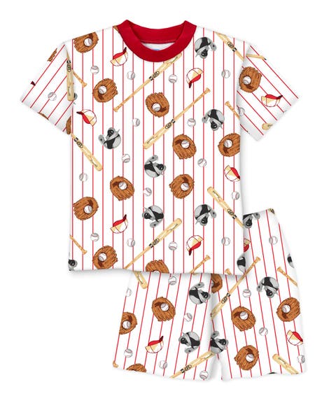 Loose Fit Classic Short Pajama 2-Piece Set (Toddler, Little Kid & Big Kid)