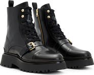 AllSaints Stellar Cap Toe Combat Boot