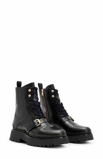 AllSaints Stellar Cap Toe Combat Boot