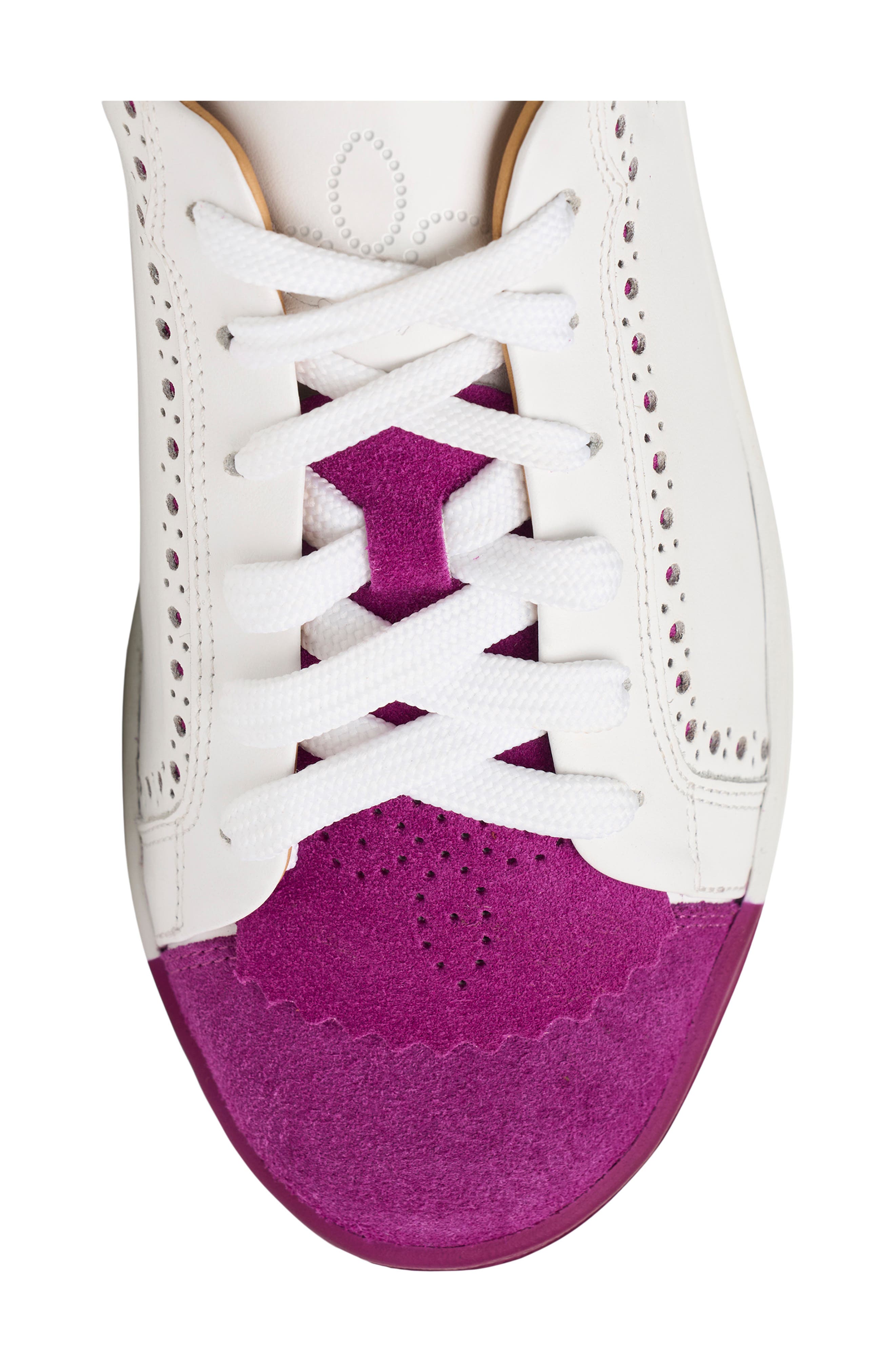 Elliot Sneaker, Alternate, color, AUBERGINE