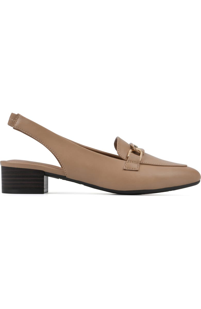 White Mountain Footwear Boreal Slingback Mule, Alternate, color, Beige/ Smooth Leather