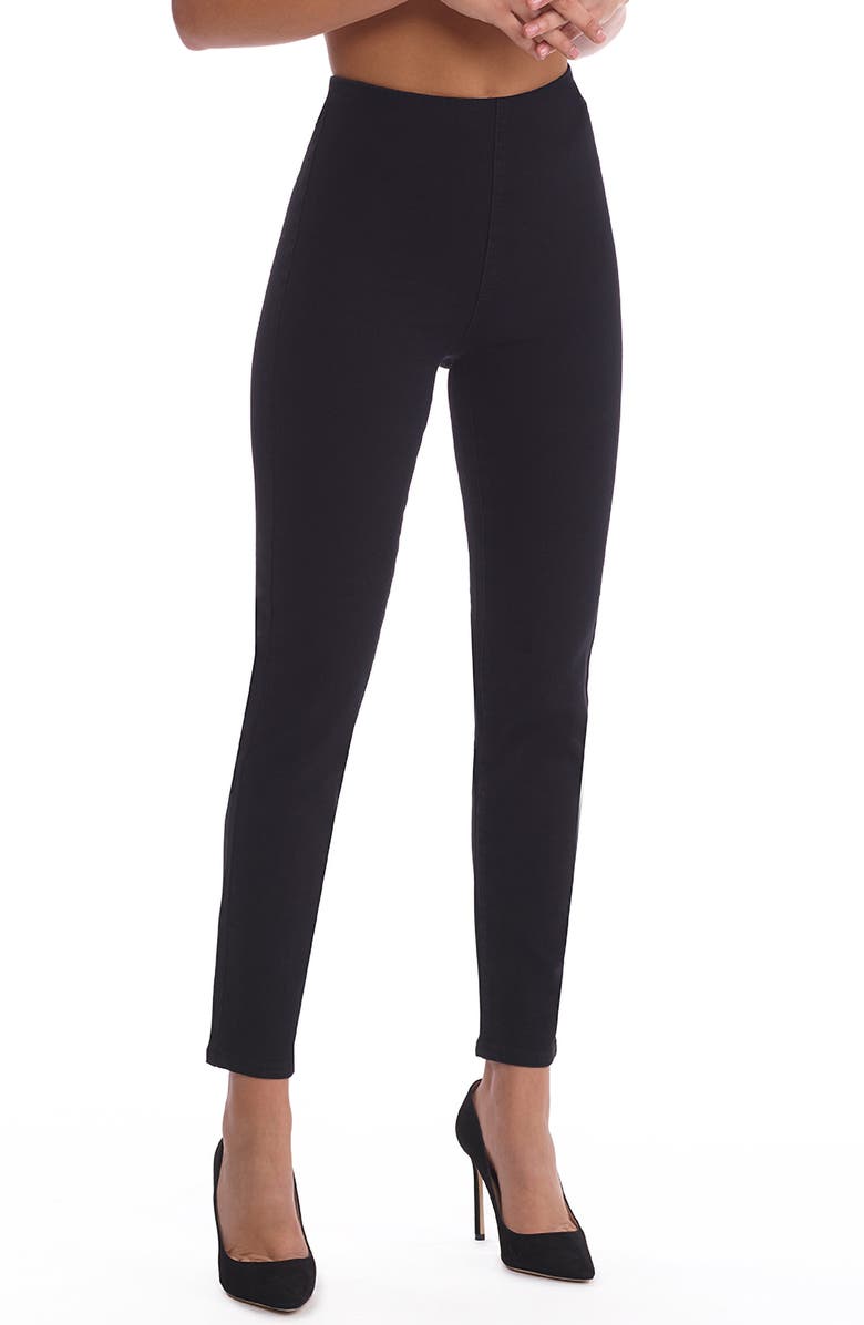 Commando Do It All Stretch Denim Crop Leggings, Main, color,