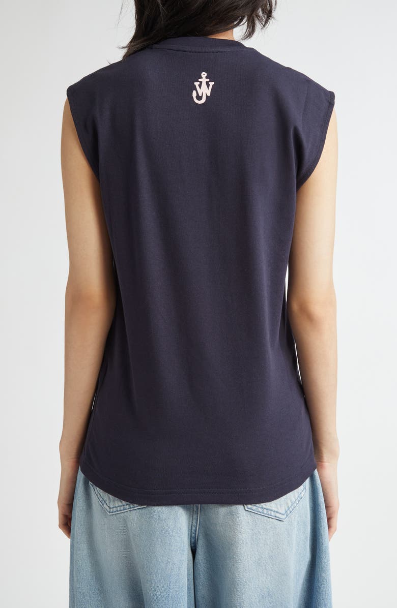 JW Anderson Look At Me Graphic Muscle Tee, Alternate, color, 