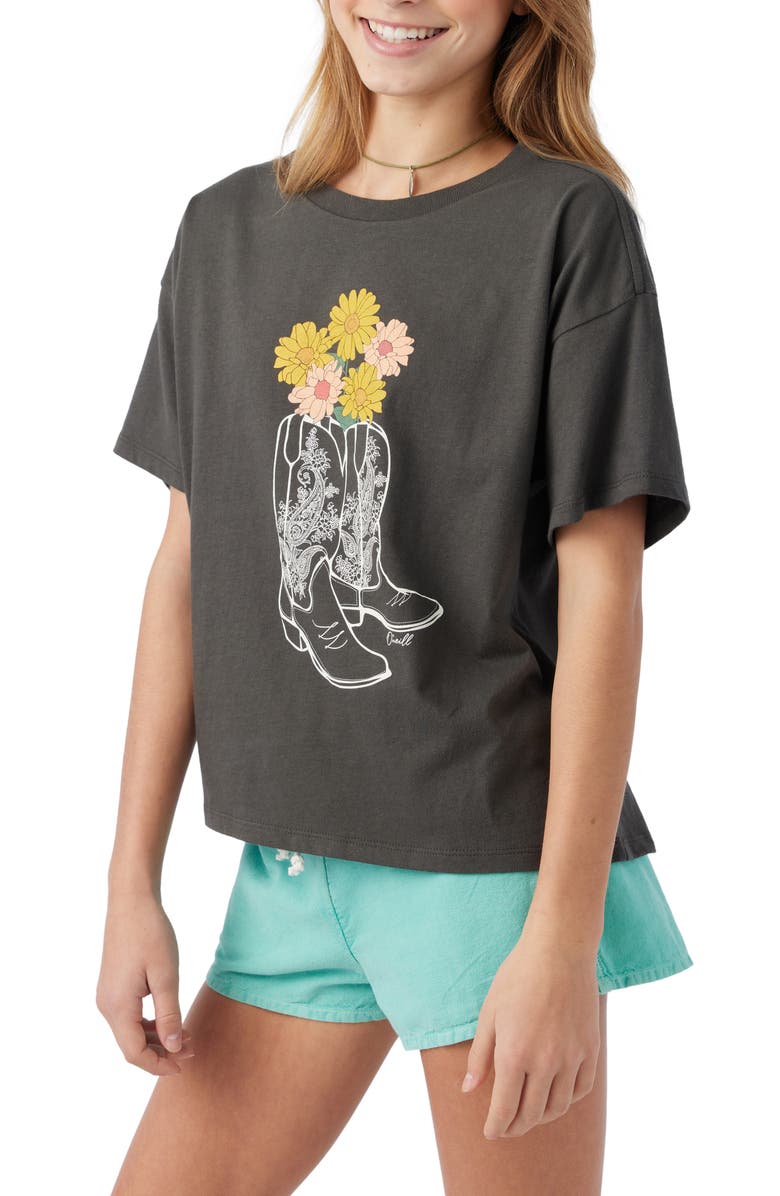 O'Neill Kids' Out West Cotton Graphic T-Shirt, Alternate, color, 