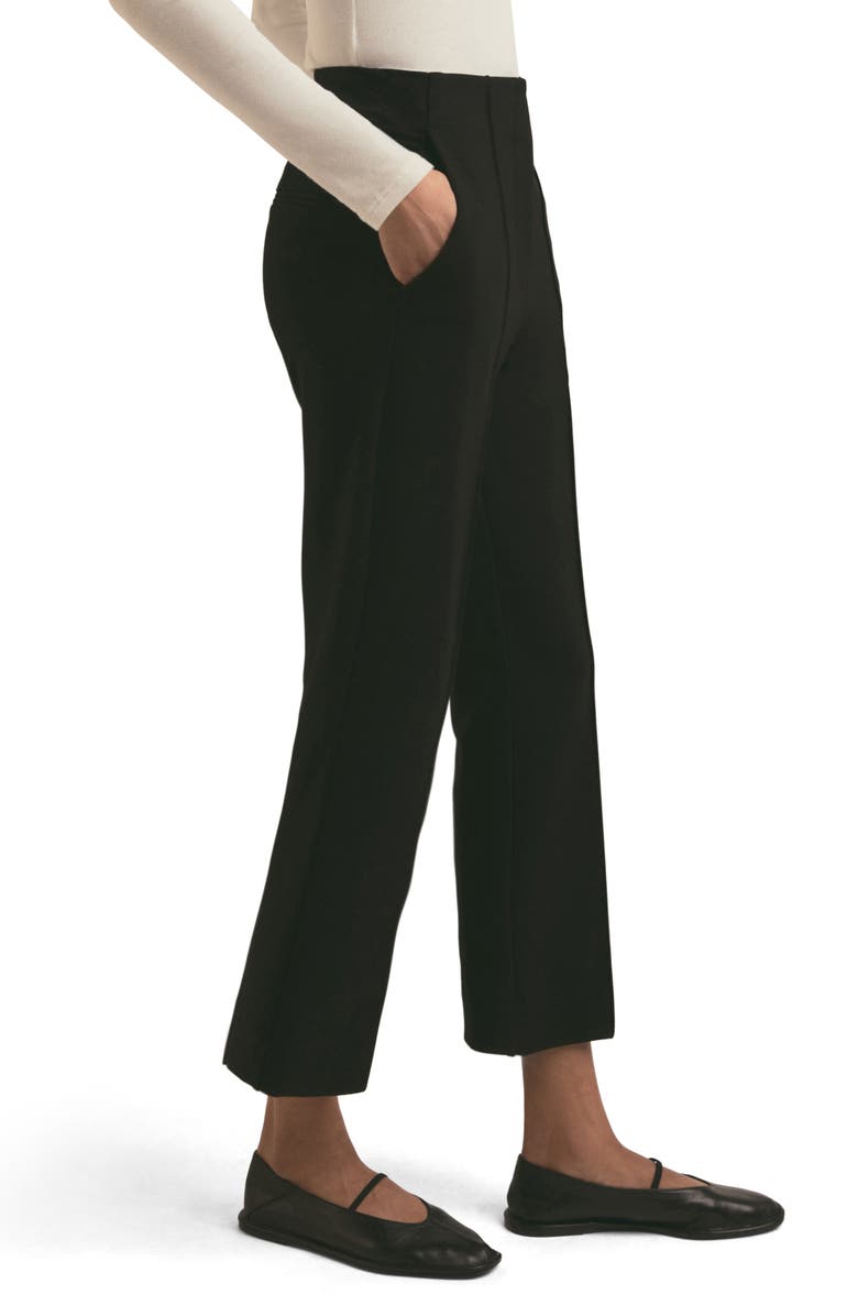 Favorite Daughter The Alissa Cropped Pants, Alternate, color, Black