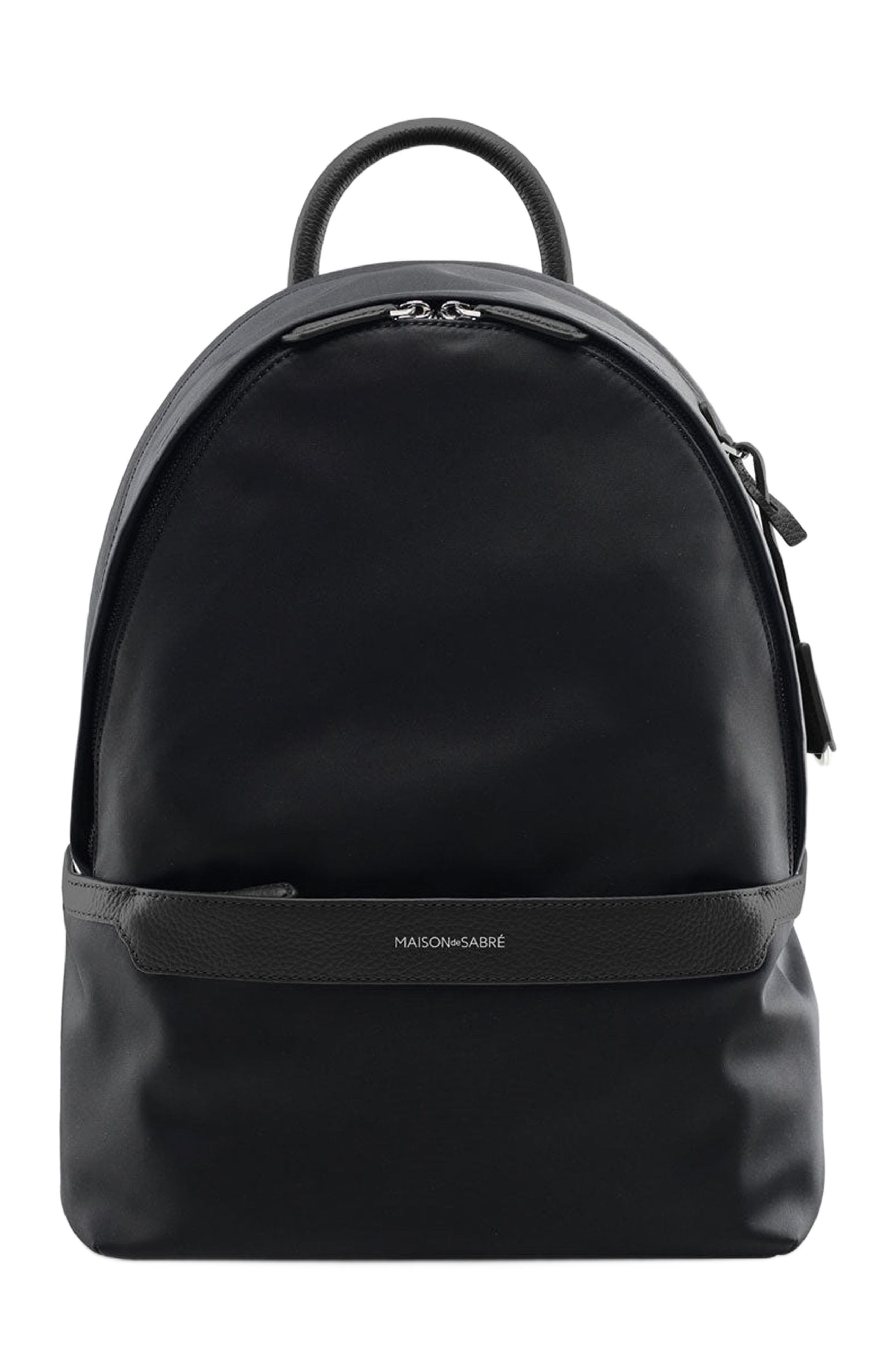 MAISON de SABRÉ Nylon Backpack, Main, color, 