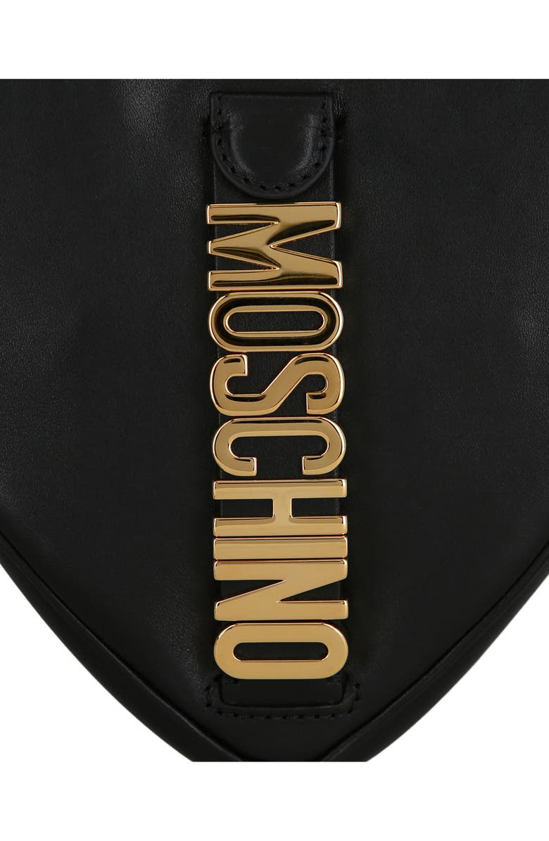 Moschino Logo Heart Wrislet, Alternate, color, 