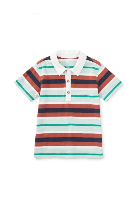 Striped Polo Top (Toddler, Little Kid, Big Kid)