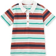 Tea Collection Striped Polo Top