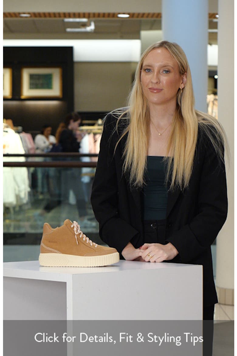 Ona Ave Waterproof Zip Mid Leather Sneaker video