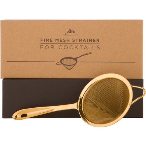 A Bar Above Gold Fine Mesh Strainer In Gold