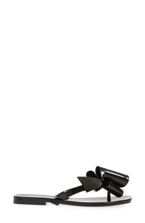 Jeffrey Campbell Sugary Flip Flop In Black