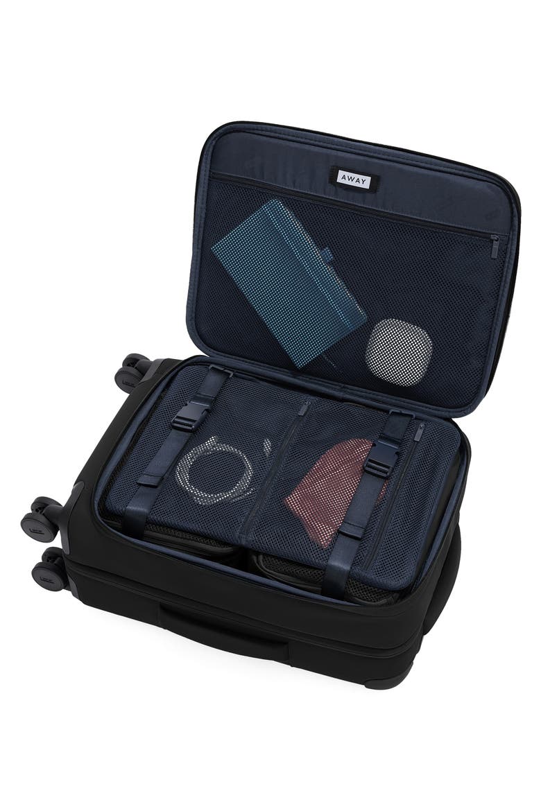 The Softside Medium Suitcase, Alternate, color, JET BLACK