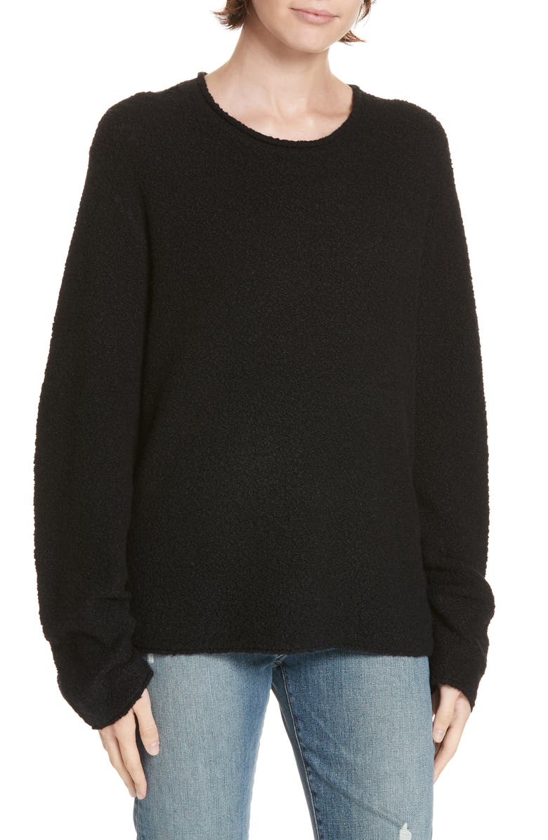 Jenni Kayne Bouclé Crewneck Sweater, Main, color,
