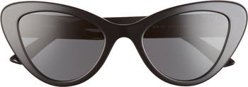 Prada Cat Eye Sunglasses, 52mm Prada Cat Eye Sunglasses, 52mm | Bloomingdale main image 3