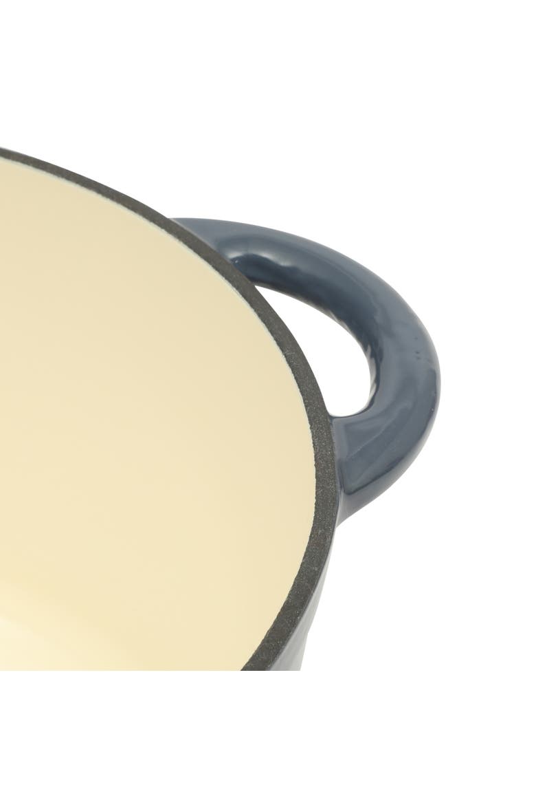 Enameled Cast Iron Dutch Oven with Lid, Alternate, color, Gradient Navy