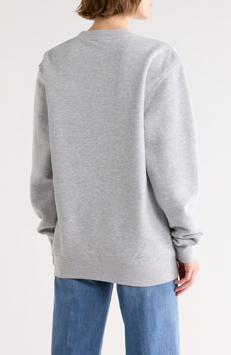 Hi Res Italia Ski Club Graphic Sweatshirt, Alternate, color, Heather Grey