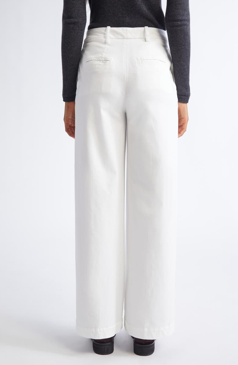 Eleventy Wide Leg Pants, Alternate, color, 01 White