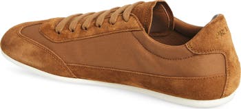 Mixed Media Low Top Sneaker