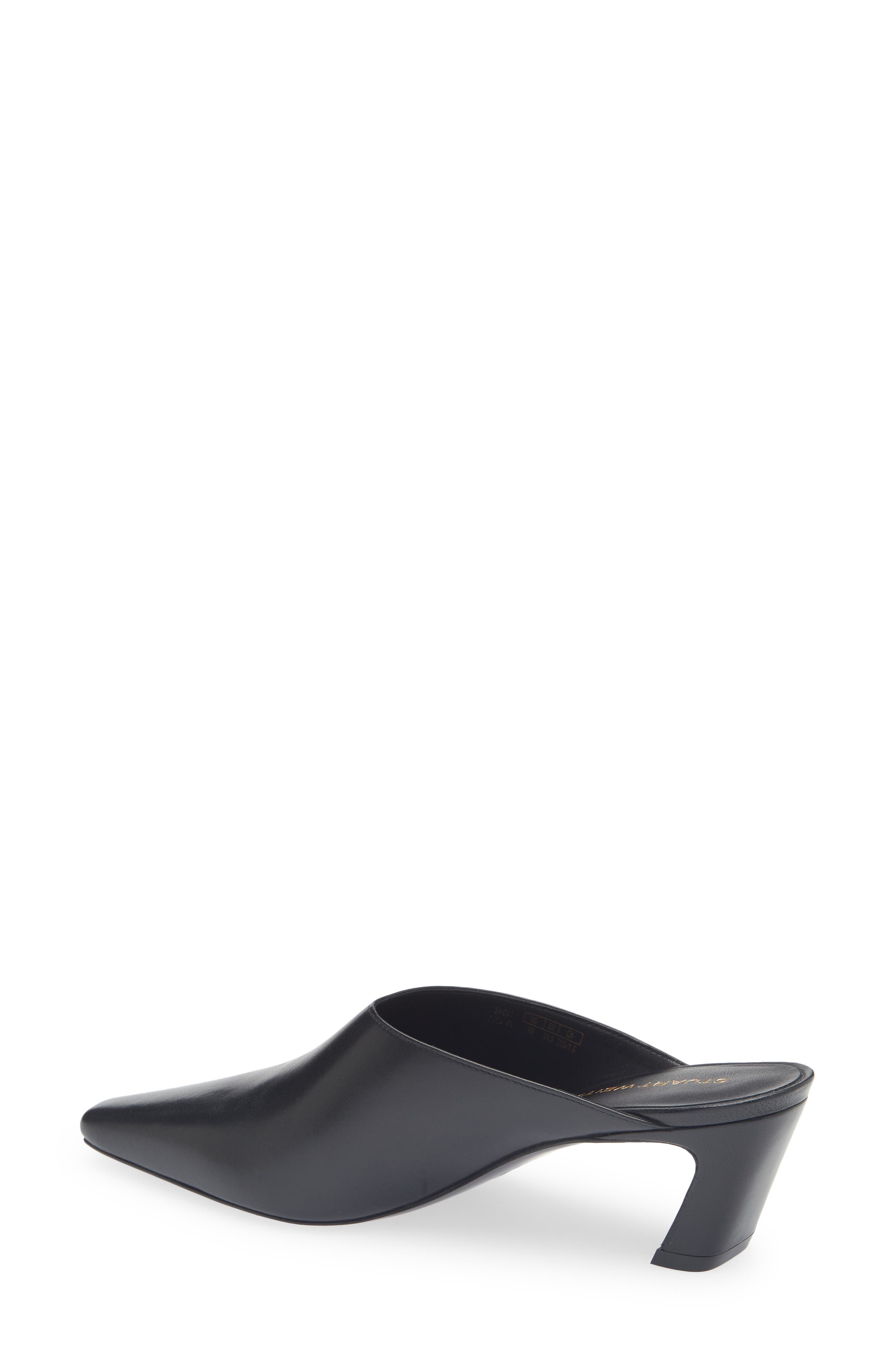 Stuart Weitzman Stassi 50 Mule, Alternate, color, Black