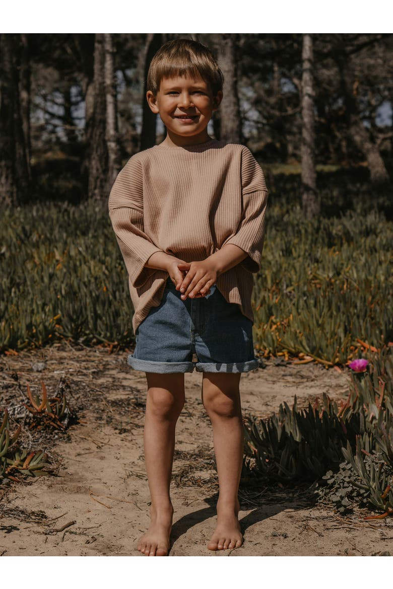 The Denim Short Kids, Alternate, color, light denim