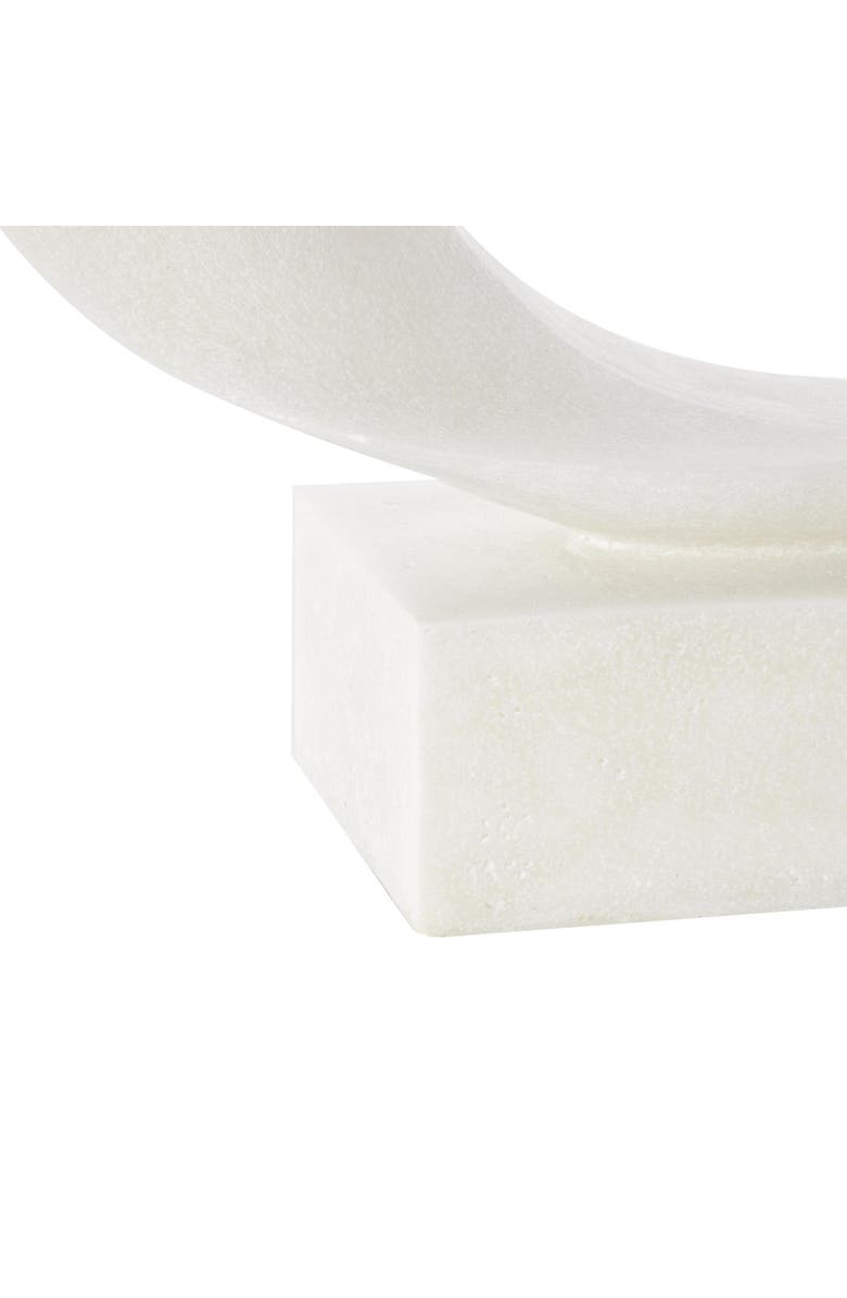 UMA Abstract Sculpture, Alternate, color, White