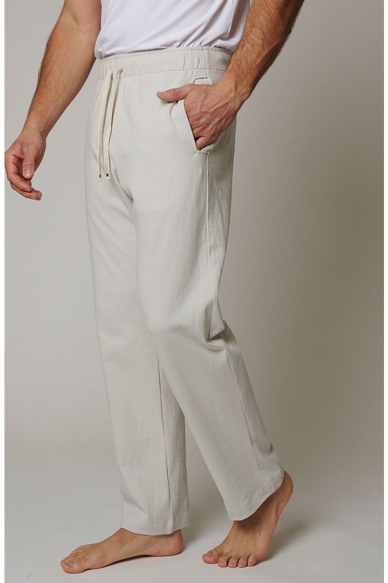 Cotton Loung Pant, Alternate, color, Opal