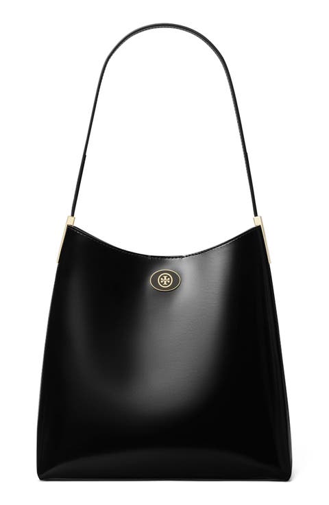 Tory Burch 黒 25から26センチの方 百貨店ノードストロームで購入 Tモノグラム スモールジップトート: レディース トートバッグ