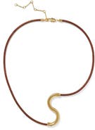 Lady Grey Curve Necklace