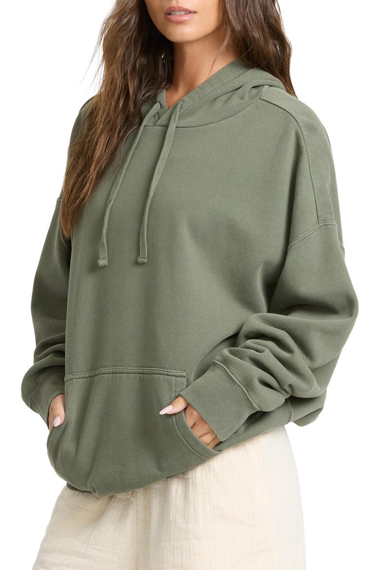 All Stacked Hoodie, Alternate, color, CANTEEN