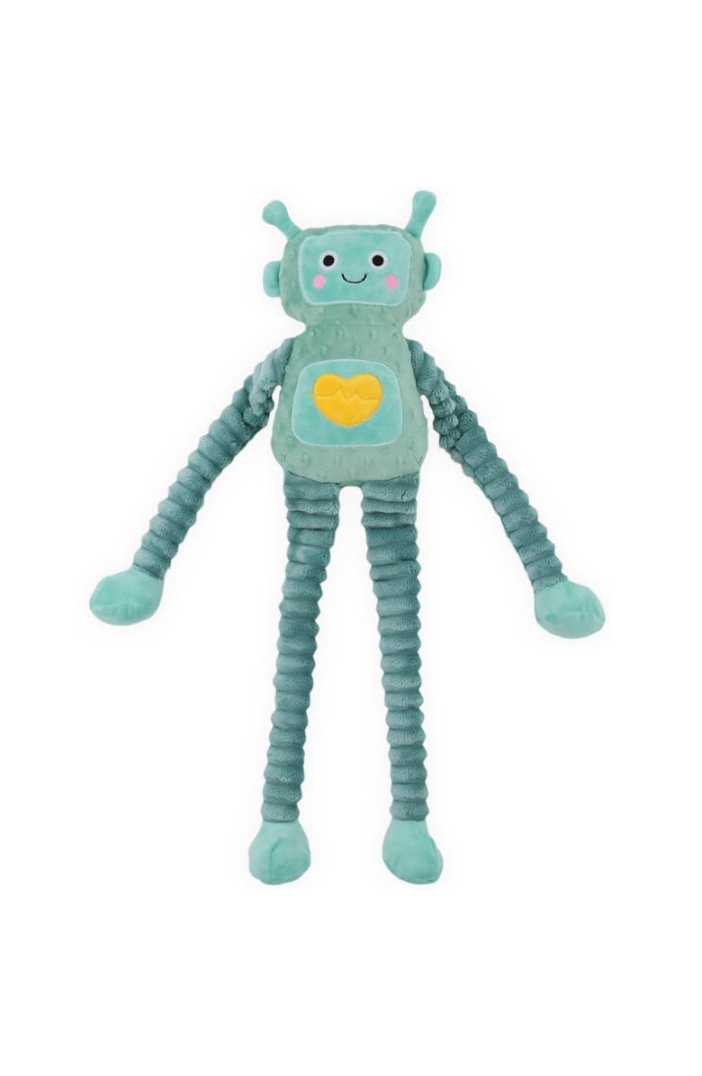 Patchwork Pet Robby Robot, 24 Inch Dog Toy, Main, color, Multicolored