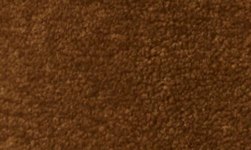 Bernardo Short Faux Shearling Coat In Brown