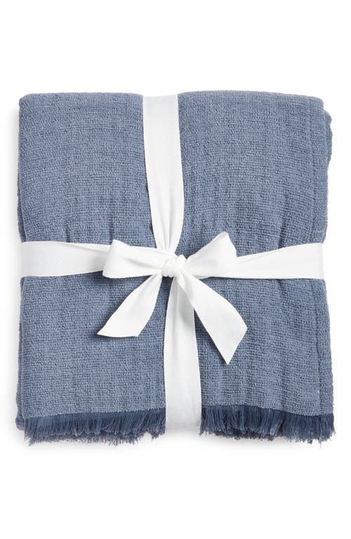 Nordstrom Chenille Throw In Blue Chip Multi