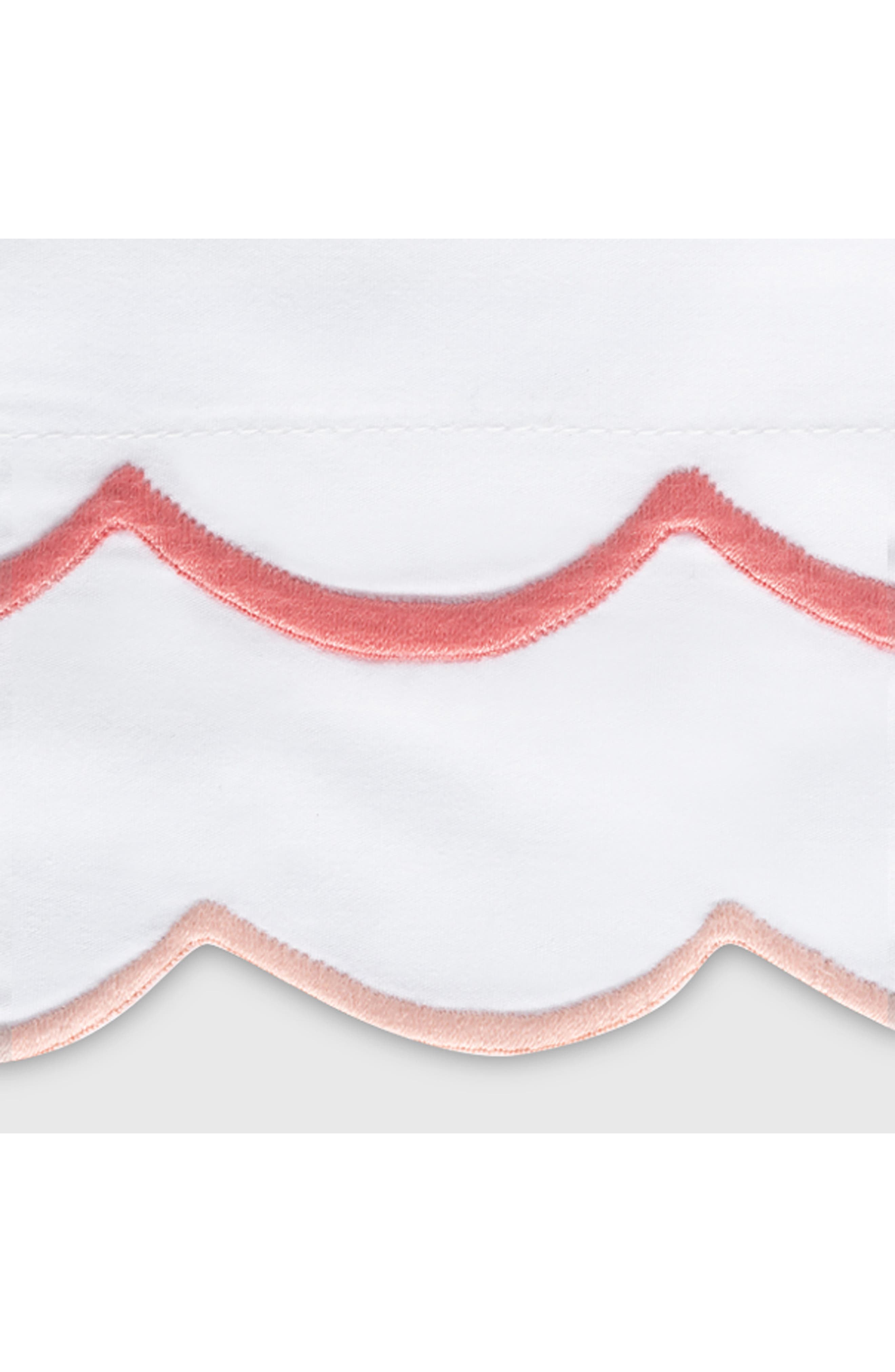 Matouk India Scallop Flat Sheet