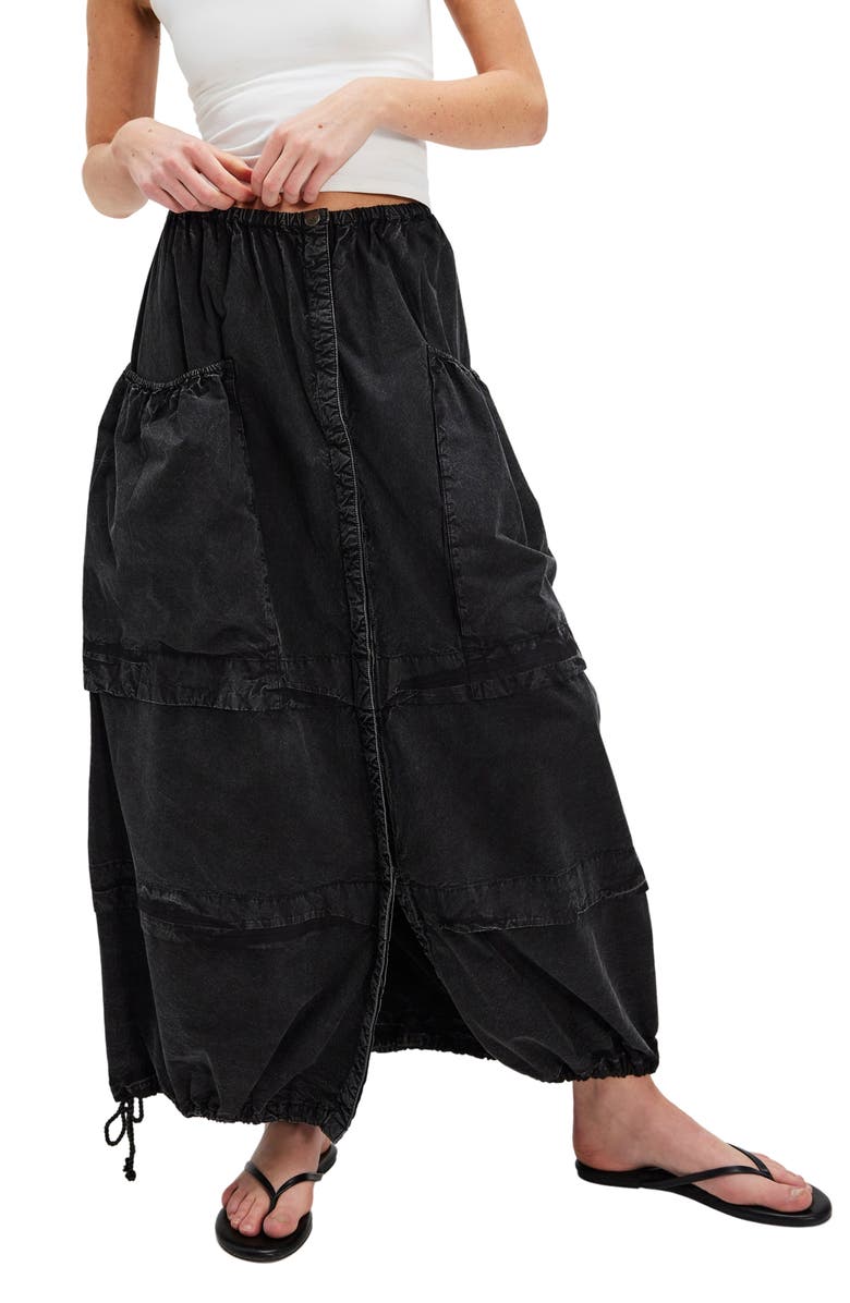 Free People Eloise Cotton Twill Maxi Skirt, Main, color, 