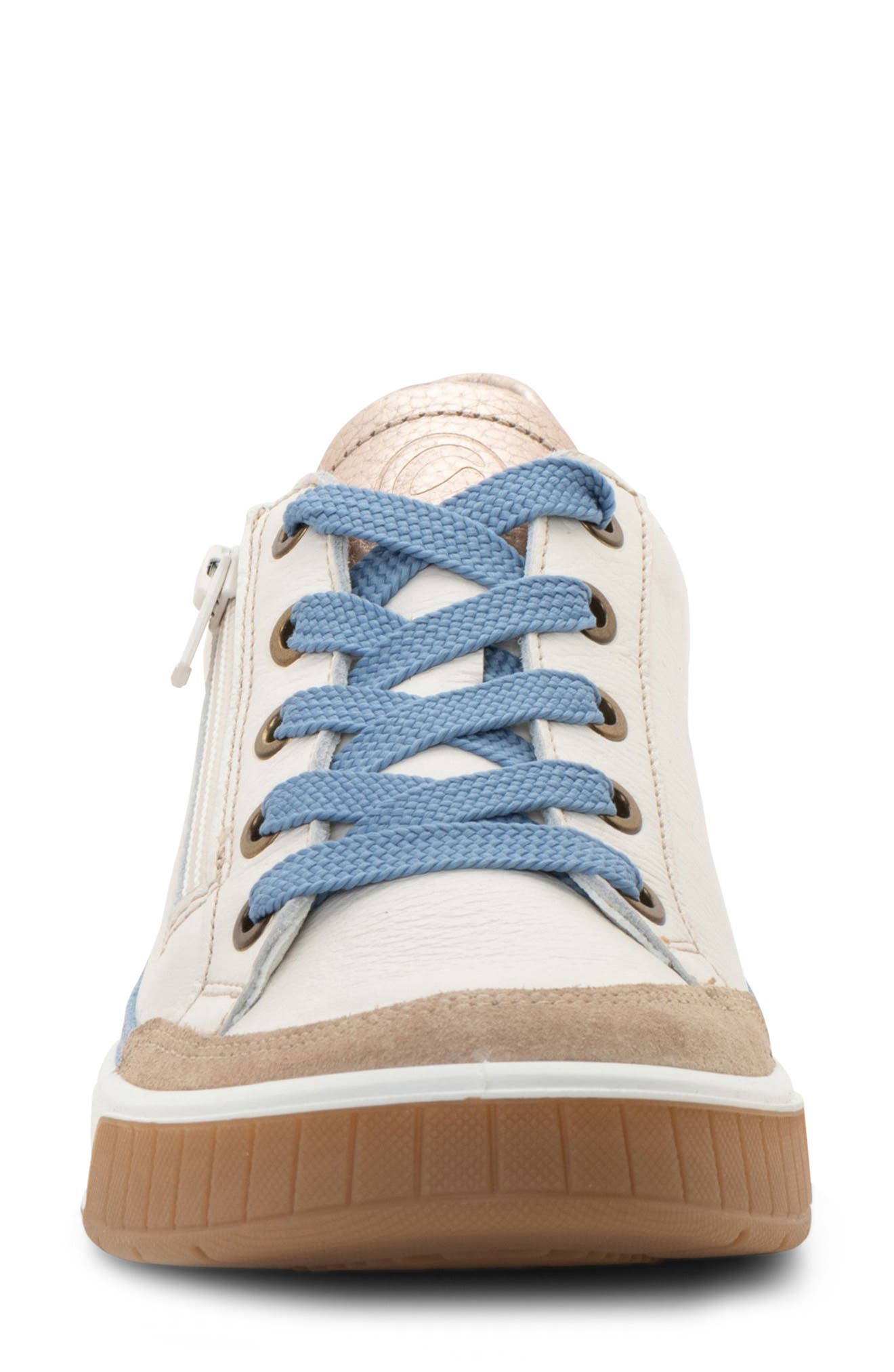 ara Rio Sneaker, Alternate, color, Cream/Sand/Blue/Nature
