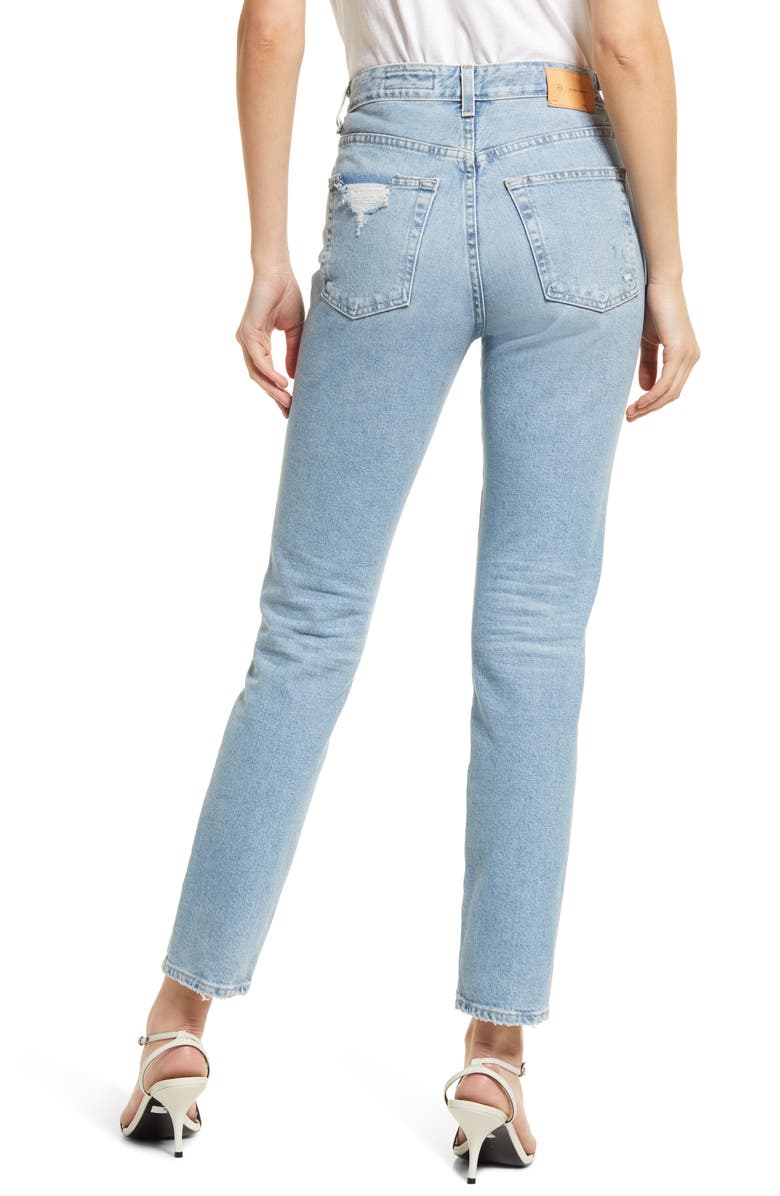 AG Alexxis High Waist Slim Fit Jeans, Alternate, color, 23 Years Facade