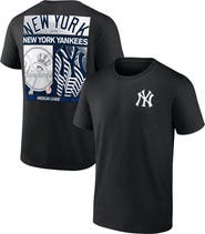 FANATICS Men's Profile  Black New York Yankees Big & Tall Two-Sided Graphic T-Shirt