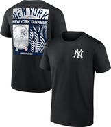 FANATICS Men's Profile Black New York Yankees Big & Tall Two-Sided Graphic T-Shirt