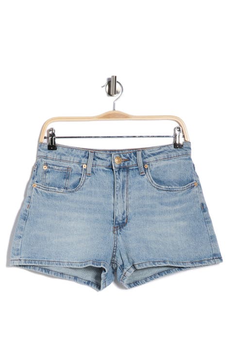 Elle High Waist Denim Shorts (Magnolia)