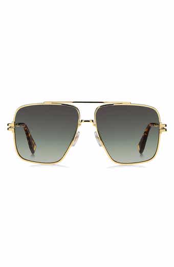 59mm Gradient Square Sunglasses with Chain