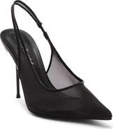 Jeffrey Campbell Pucker Slingback Pointed Toe Pump