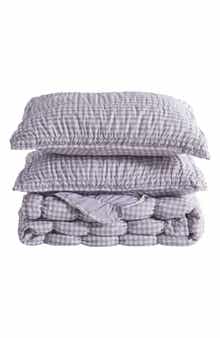 Woven & Weft Gingham Quilt Set