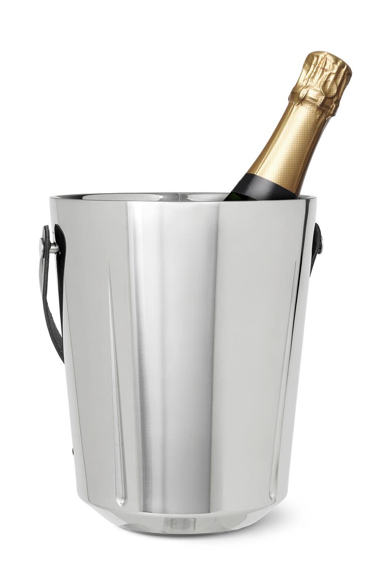 Grand Cru Steel Champagne Bucket, Alternate, color, Steel