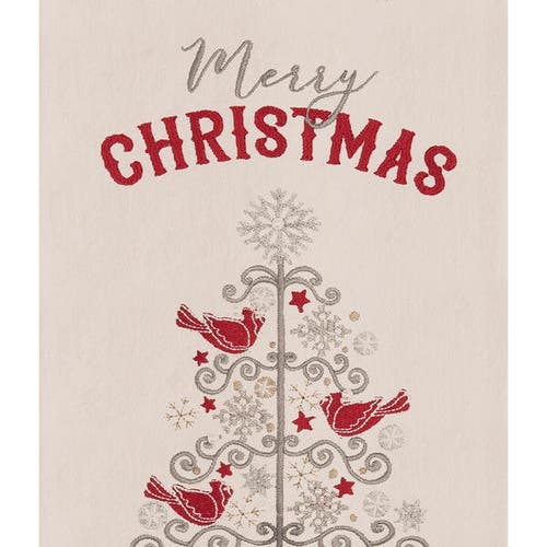 C & F Home C&f Home Merry Christmas Tree Flour Sack Kitchen Towel In Multi