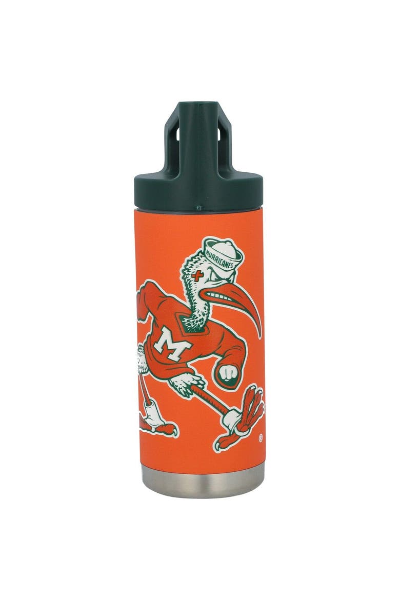 Orange Miami Hurricanes 16oz. Bottle, Main, color, Orange