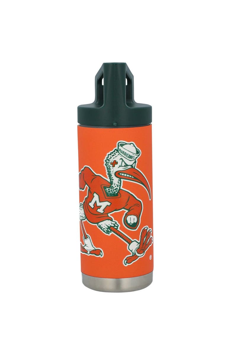 GAMETIME SIDEKICKS Orange Miami Hurricanes 16oz. Bottle, Main, color, Orange