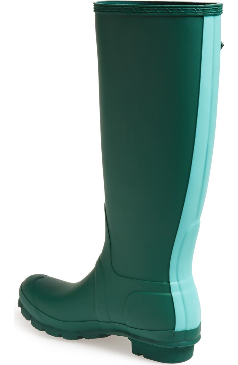 Hunter 'Original Stripe' Waterproof Rubber Boot, Alternate, color,